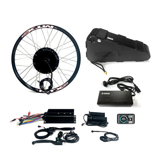 2000W E-Bike Kit + 52V 30ah Battery